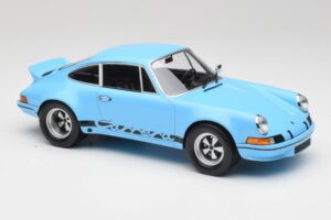 Porsche 911 Carrera RSR Blu & Nero Minichamps 1:18 107065021 Pressofusione — immagine 4 di 6
