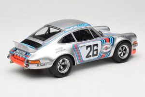 Porsche 911 Carrera RSR Group 4 GT #26 Martini Racing H. Muller / G. van Lennep GT Class Winner 1000 km Dijon 1973 Minichamps — immagine 2 di 6