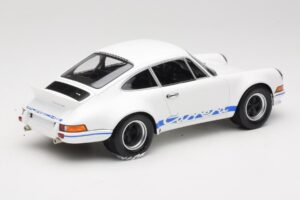 Porsche 911 Carrera RSR Group 4 GT Bianco & Blu 1973 Minichamps 1:18 107065020 Pressofusione — immagine 2 di 6