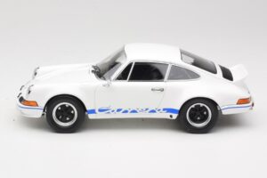 Porsche 911 Carrera RSR Group 4 GT Bianco & Blu 1973 Minichamps 1:18 107065020 Pressofusione — immagine 3 di 6