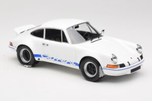 Porsche 911 Carrera RSR Group 4 GT Bianco & Blu 1973 Minichamps 1:18 107065020 Pressofusione — immagine 4 di 6