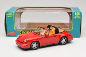 Porsche 911 Carrera Targa Rosso Anson 1:18 3054 Pressofusione — immagine 8 di 8
