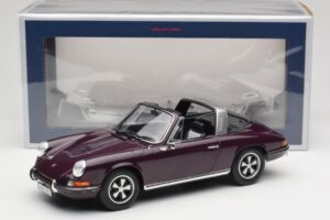 Porsche 911 E Targa Viola Norev 1:18 187644 Pressofusione — immagine 7 di 7