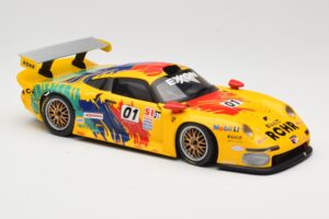 Porsche 911 GT1 #1 D. Rohr / R. Pilgrim / A. McNish 1997 UT Models 1:18 39724 Pressofusione — immagine 6 di 8