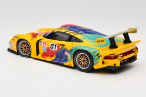 Porsche 911 GT1 #1 D. Rohr / R. Pilgrim / A. McNish 1997 UT Models 1:18 39724 Pressofusione — immagine 7 di 8
