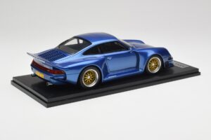 Porsche 911 993 Almeras GT1 Blu Kess 1:18 KE18004A Resina — immagine 2 di 6