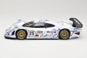 Porsche 911 GT1 #25 Porsche AG U. Alzen / J. Muller / B. Wollek 24 Hours of Le Mans 1998 Maisto 1:18 56052 Pressofusione — immagine 4 di 8