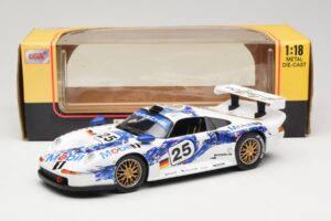 Porsche 911 GT1 #25 1999 Anson 1:18 30322-W Pressofusione — immagine 6 di 6