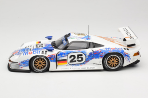 Porsche 911 GT1 #25 H. Stuck / T. Boutsen / B. Wollek 24 Hours of Le Mans 1996 UT Models 1:18 180966625 Pressofusione — immagine 4 di 8