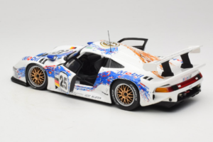Porsche 911 GT1 #25 H. Stuck / T. Boutsen / B. Wollek 24 Hours of Le Mans 1996 UT Models 1:18 180966625 Pressofusione — immagine 5 di 8