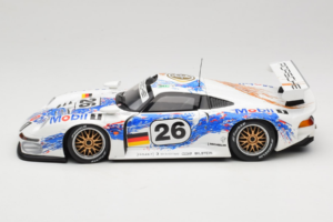 Porsche 911 GT1 #26 K. Wendlinger / Goody / Y. Dalmas 24 Hours of Le Mans 1996 UT Models 1:18 180966626 Pressofusione — immagine 4 di 8