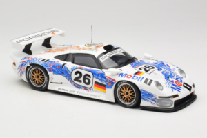 Porsche 911 GT1 #26 K. Wendlinger / Goody / Y. Dalmas 24 Hours of Le Mans 1996 UT Models 1:18 180966626 Pressofusione — immagine 6 di 8