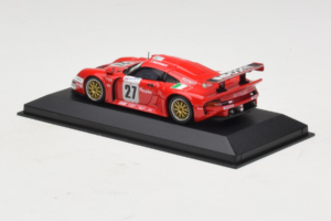 Porsche 911 GT1 #27 BMS Scuderia Italia 24 Hours of Le Mans 1997 Minichamps 1:43 430976627 Pressofusione — immagine 3 di 4