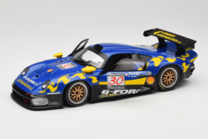 Porsche 911 GT1 #30 Wallinder / Greasley / Lister FIA GT Championship 1997 UT Models 1:18 39723 Pressofusione — immagine 2 di 8