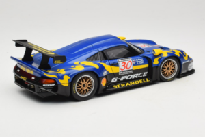 Porsche 911 GT1 #30 Wallinder / Greasley / Lister FIA GT Championship 1997 UT Models 1:18 39723 Pressofusione — immagine 3 di 8