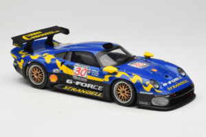 Porsche 911 GT1 #30 Wallinder / Greasley / Lister FIA GT Championship 1997 UT Models 1:18 39723 Pressofusione — immagine 6 di 8