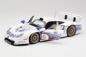 Porsche 911 GT1 #6 T. Boutsen / H-J. Stuck 1997 UT Models 1:18 39720 Pressofusione — immagine 2 di 8
