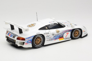 Porsche 911 GT1 #7 Y. Dalmas / R. Wollek FIA GT Championship 1997 UT Models 1:18 39721 Pressofusione — immagine 3 di 8