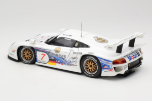 Porsche 911 GT1 #7 Y. Dalmas / R. Wollek FIA GT Championship 1997 UT Models 1:18 39721 Pressofusione — immagine 7 di 8
