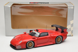 Porsche 911 GT1 Concept Rosso UT Models 1:18 180966625-R1 Pressofusione — immagine 8 di 8