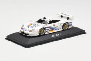 Porsche 911 GT1 #25 Warsteiner 24 Hours of Le Mans 1997 Minichamps 1:43 WAP02003197 Pressofusione — immagine 2 di 4
