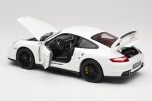 Porsche 911 GT2 997.1 Bianco Norev 1:18 187572 Pressofusione — immagine 5 di 8