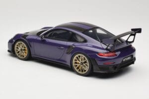 Porsche 911 GT2 RS 991.2 Ultraviolet GT Spirit 1:18 GT926 Resina — immagine 5 di 6