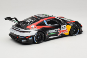 Porsche 911 GT3 Cup 992 #69 K. Rovanpera Zolder GP 2024 IXO 1:18 18RMC226 Pressofusione — immagine 2 di 6