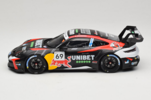 Porsche 911 GT3 Cup 992 #69 K. Rovanpera Zolder GP 2024 IXO 1:18 18RMC226 Pressofusione — immagine 3 di 6