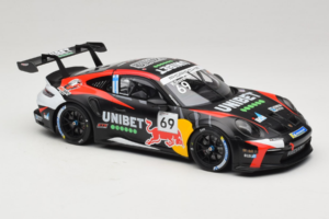 Porsche 911 GT3 Cup 992 #69 K. Rovanpera Zolder GP 2024 IXO 1:18 18RMC226 Pressofusione — immagine 4 di 6