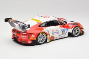 Porsche 911 GT3 R #31 Frikadelli Racing N. Siedler / M. Seefried 24 Hours Nürburgring 2018 Minichamps 1:18 153186931 Pressofu — immagine 2 di 6