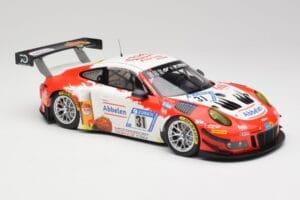Porsche 911 GT3 R #31 Frikadelli Racing N. Siedler / M. Seefried 24 Hours Nürburgring 2018 Minichamps 1:18 153186931 Pressofu — immagine 4 di 6