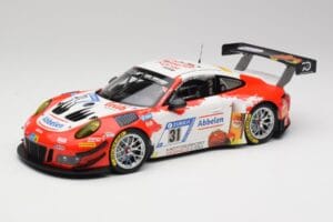 Porsche 911 GT3 R #31 Frikadelli Racing N. Siedler / M. Seefried 24 Hours Nürburgring 2018 Minichamps 1:18 153186931 Pressofu