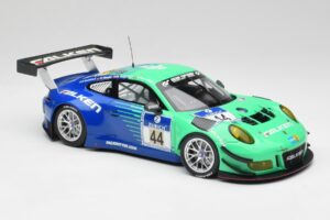 Porsche 911 GT3 R #44 Falken Motorsport W. Henzler / P. Dumbreck NBR 2016 Minichamps 1:18 155166044 Pressofusione — immagine 4 di 6