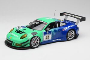 Porsche 911 GT3 R #44 Falken Motorsport W. Henzler / P. Dumbreck NBR 2016 Minichamps 1:18 155166044 Pressofusione