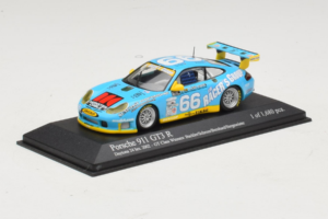 Porsche 911 GT3 R #66 Buckler / Schrom 24 Hours of Daytona 2002 Minichamps 1:43 400026966 Pressofusione — immagine 2 di 4