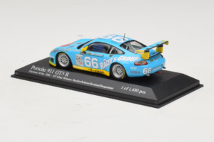 Porsche 911 GT3 R #66 Buckler / Schrom 24 Hours of Daytona 2002 Minichamps 1:43 400026966 Pressofusione — immagine 3 di 4