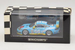 Porsche 911 GT3 R #66 Buckler / Schrom 24 Hours of Daytona 2002 Minichamps 1:43 400026966 Pressofusione — immagine 4 di 4