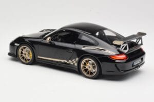 Porsche 911 997 GT3 RS Nero Norev 1:18 187563 Pressofusione — immagine 7 di 8
