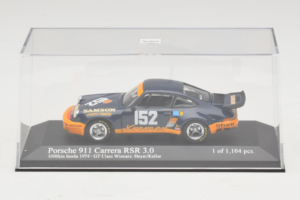 Porsche 911 RSR 3.0 #152 H. Heyer / Keller Imola 1974 Class Winners Minichamps 1:43 430746952 Pressofusione — immagine 4 di 5