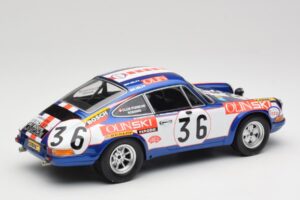 Porsche 911 S #36 B. Waldegard / C. Cheneviere 24 Hours of Le Mans 1971 Minichamps 1:18 107716836 Resina — immagine 2 di 6