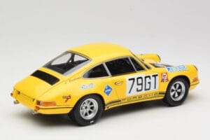 Porsche 911 S Racing Team AAW #79 H. Frohlich / P. Toivonen 1000km Nurburgring 1971 Minichamps 1:18 107706879 Resina — immagine 2 di 6