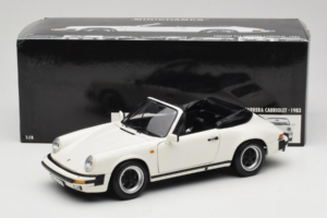 Porsche 911 SC Cabriolet Bianco Minichamps 1:18 100063031 Pressofusione — immagine 8 di 8