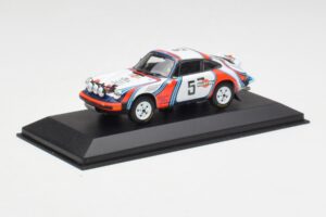 Porsche 911 SC #5 Martini B. Waldegaard / H. Thorszelius Safari Rally 1978 Minichamps 1:43 400786205 Pressofusione — immagine 2 di 4