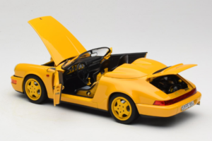 Porsche 911 964 Speedster Speed Yellow Norev 1:18 187130 Pressofusione — immagine 5 di 8