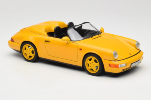 Porsche 911 964 Speedster Speed Yellow Norev 1:18 187130 Pressofusione — immagine 6 di 8