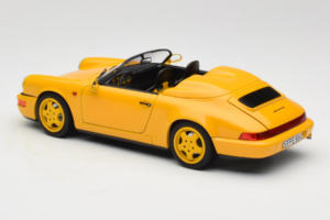 Porsche 911 964 Speedster Speed Yellow Norev 1:18 187130 Pressofusione — immagine 7 di 8