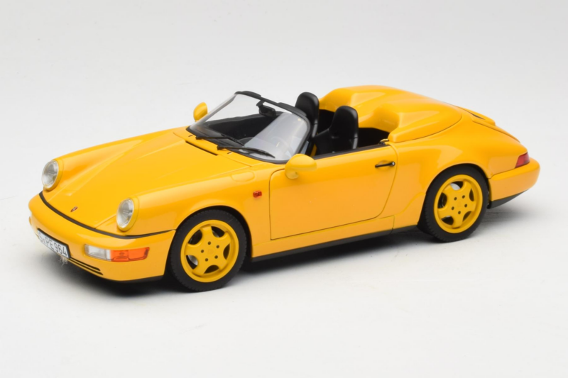 Porsche 911 964 Speedster Speed Yellow Norev 1:18 187130 Pressofusione
