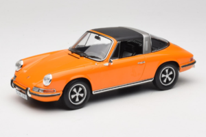 Porsche 911 T Targa Arancione Norev 1:18 187220 Pressofusione — immagine 2 di 8