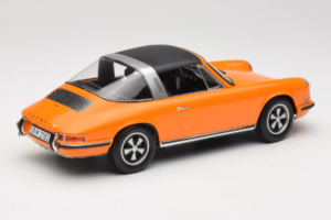 Porsche 911 T Targa Arancione Norev 1:18 187220 Pressofusione — immagine 3 di 8
